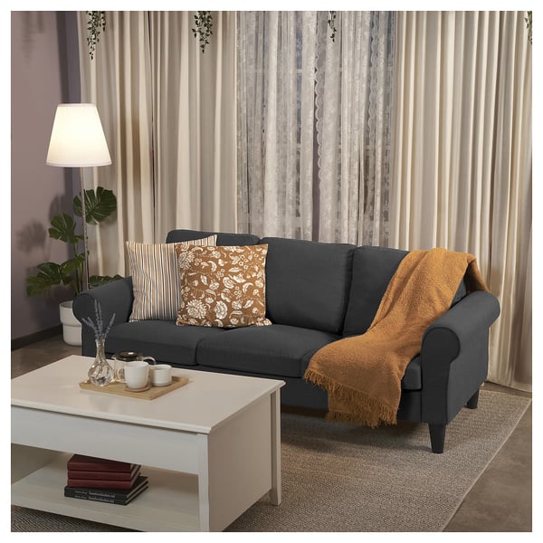 GAMMALBYN 3-seat sofa, grey