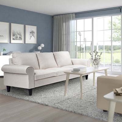 GAMMALBYN 3-seat sofa, Kilanda light beige