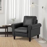 GAMMALBYN Armchair, black