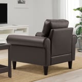 GAMMALBYN Armchair, brown