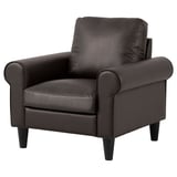 GAMMALBYN Armchair, brown
