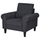 GAMMALBYN Armchair, Gunnared dark grey