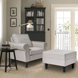 GAMMALBYN Armchair, Kilanda light beige