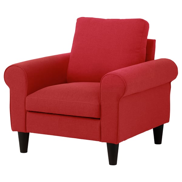 GAMMALBYN Armchair, red