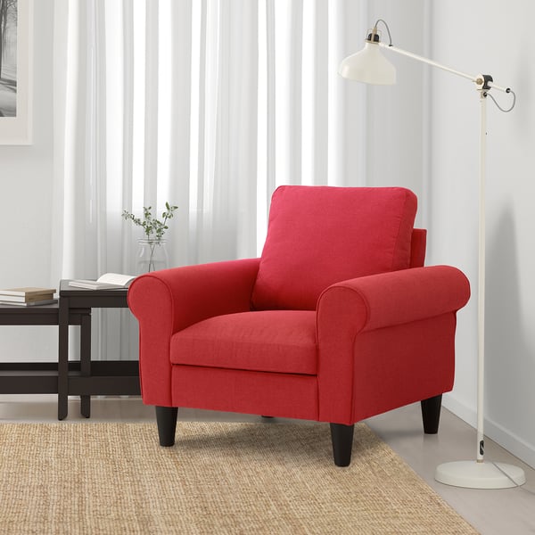 GAMMALBYN Armchair, red