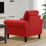 GAMMALBYN Armchair, red
