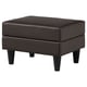 Option: GAMMALBYN Footstool, brown