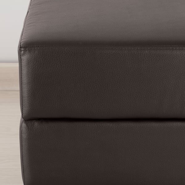 GAMMALBYN Footstool, brown