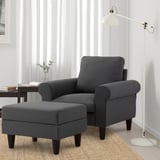 GAMMALBYN Footstool, grey
