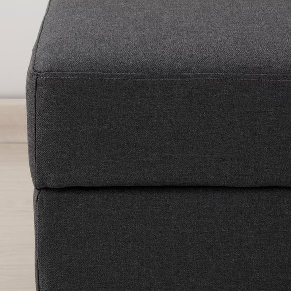GAMMALBYN Footstool, grey