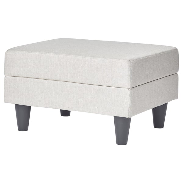 GAMMALBYN Footstool, Kilanda light beige