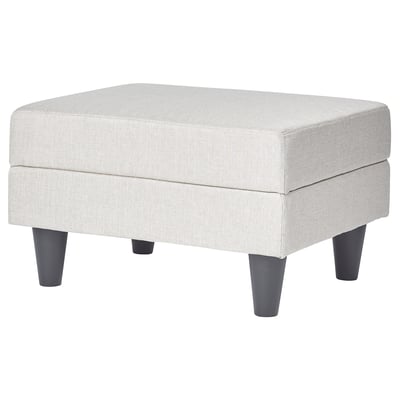 GAMMALBYN Footstool, Kilanda light beige