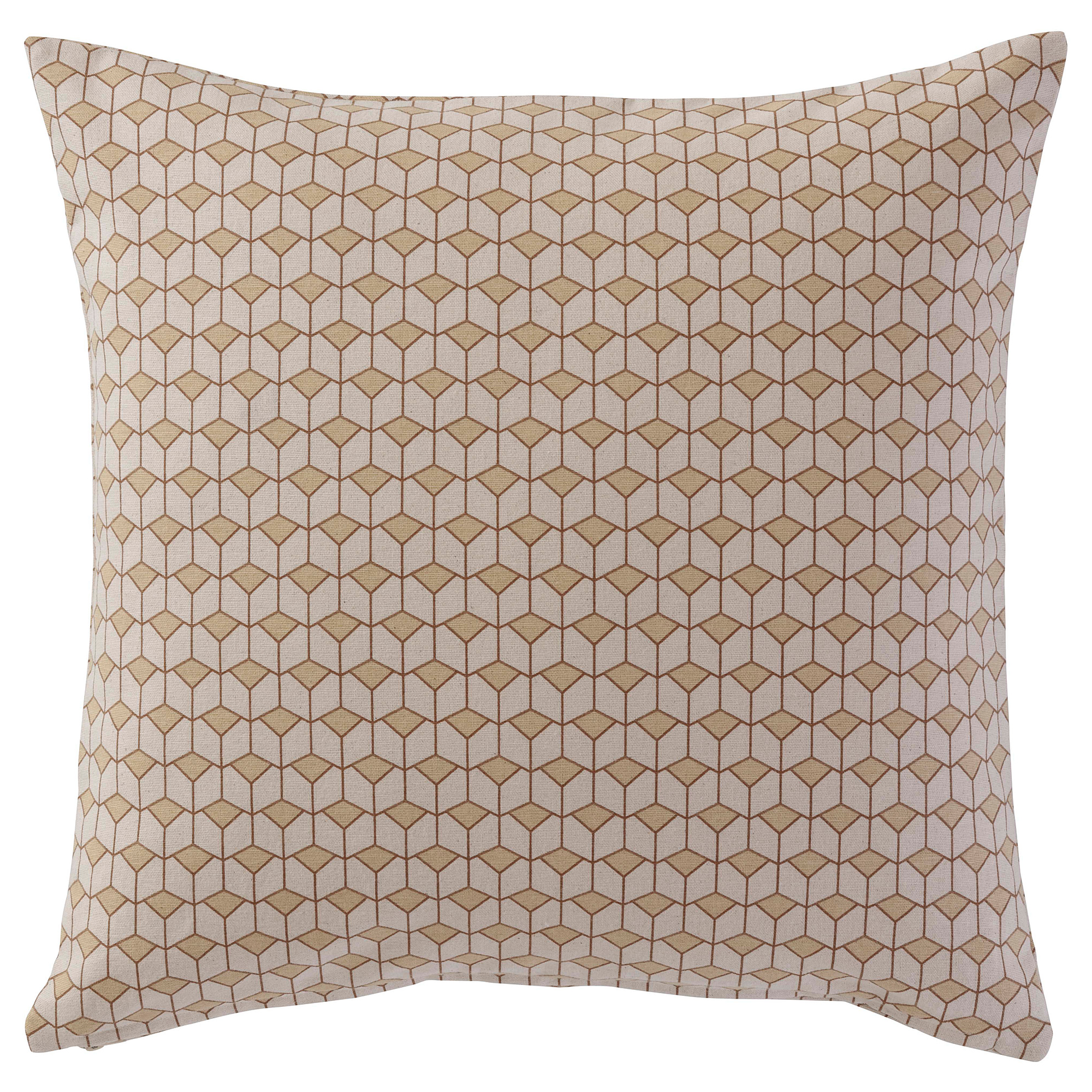 GRENDUNÖRT Cushion cover, brown, 50x50 cm (20x20") IKEA