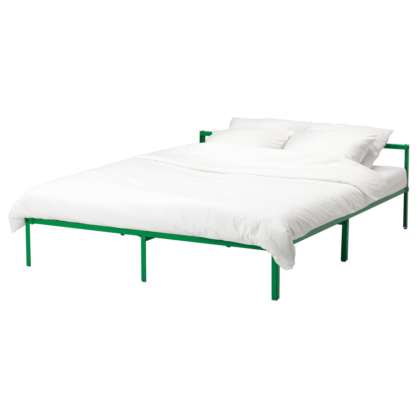 GRIMSBU Bed frame green, Luröy IKEA