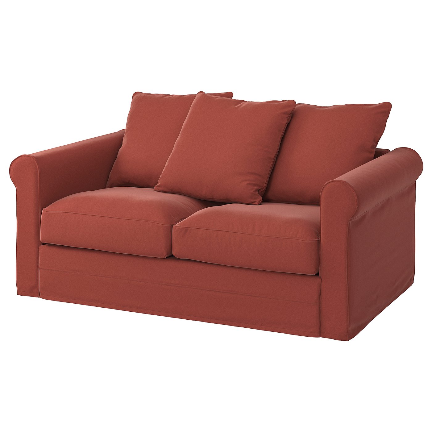 GRÖNLID 2seat sofa, Ljungen light red IKEA