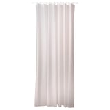 GRUNU Shower curtain, white, 180x200 cm