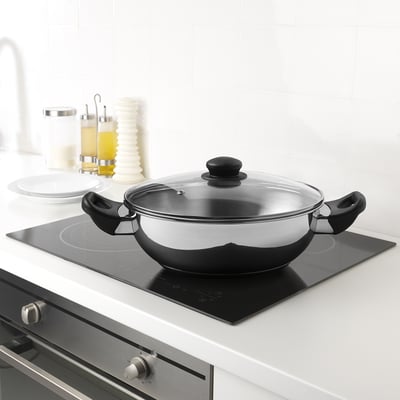 GULDSPARID Kadai wok with lid, 26 cm