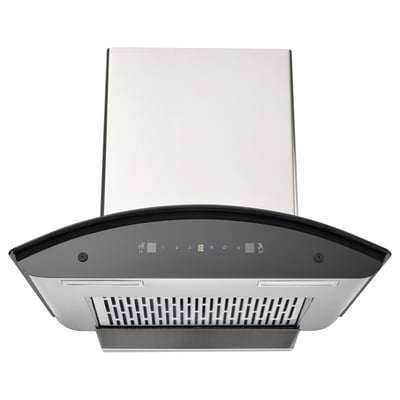 GULLSJÖNÄS Wall mounted extractor hood, stainless steel, 60 cm