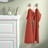Gulvial Hand towel, red-brown, 40x70 cm