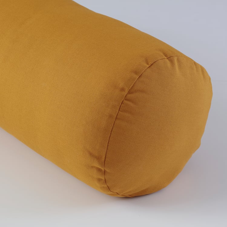 GURLI bolster case, goldenyellow, 20x60 cm (8x24") IKEA