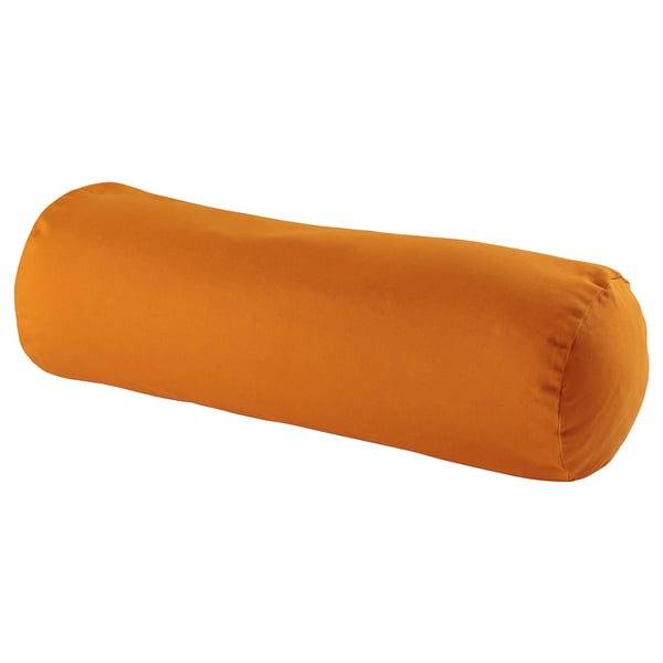 GURLI bolster case, orange, 20x60 cm (8x24") IKEA