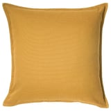 GURLI Cushion cover, golden-yellow, 50x50 cm