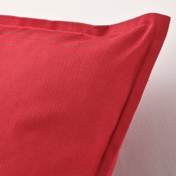 GURLI Cushion cover, red, 40x58 cm (16x23") IKEA
