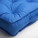 GURLI Floor cushion, blue, 45x45x10 cm