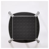 HADDARP Step stool, 4-way black-grey