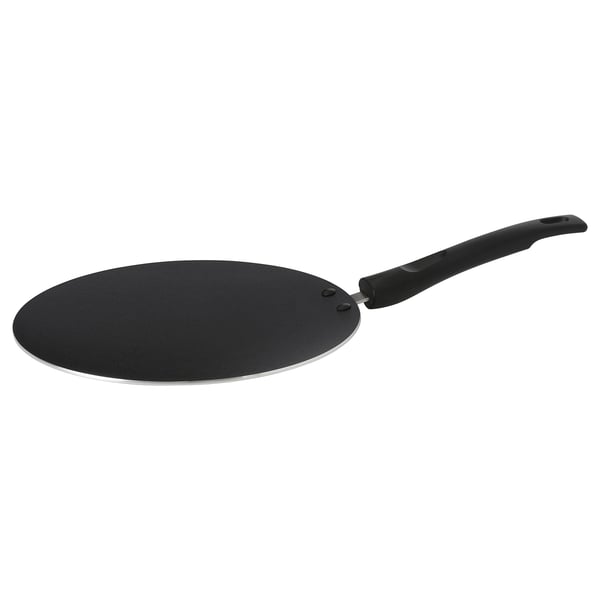 HAMMARHAJ Flat pan, black, 25 cm