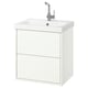 HAVBÄCK / ORRSJÖN Wash-stnd w drawers/wash-basin/tap, white, 62x49x69 cm