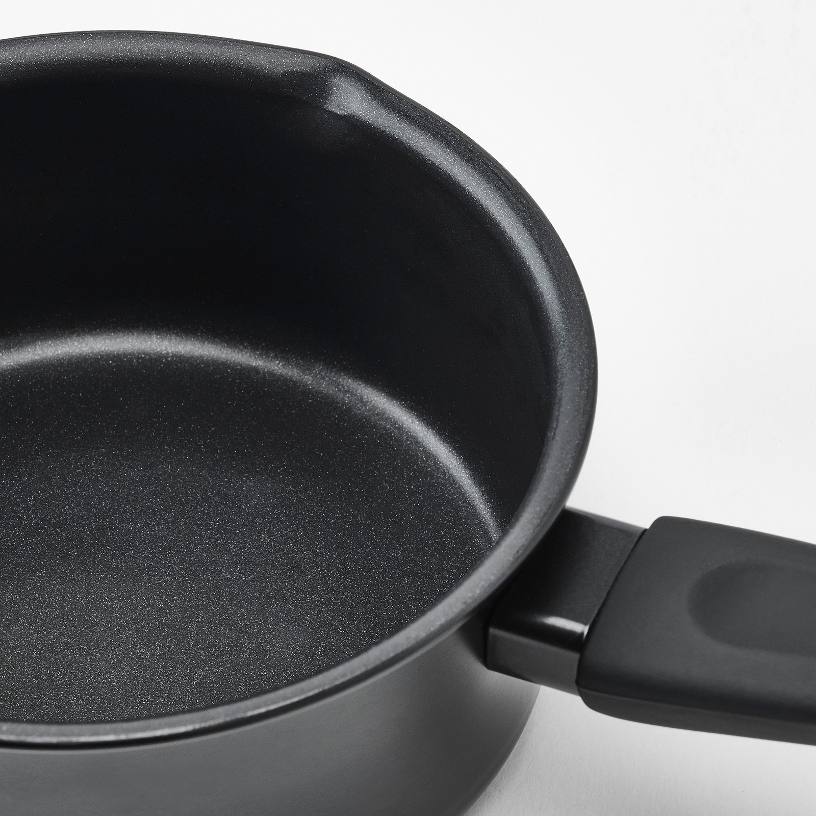 HEMLAGAD Saucepan, black IKEA
