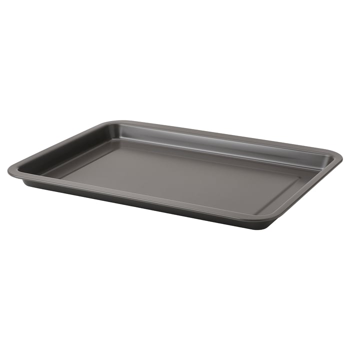 HEMMABAK Baking tin, grey, 40x30 cm (16x12") IKEA