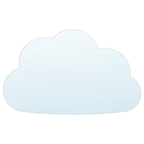 HOLMÖARNA Mirror, cloud-shaped, 30x18 cm