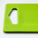 HOPPLÖS Chopping board, green, 24x15 cm