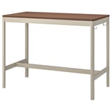 IDÅSEN Table, brown/beige, 140x70x105 cm
