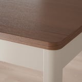 IDÅSEN Table, brown/beige, 140x70x105 cm