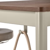 IDÅSEN Table, brown/beige, 140x70x105 cm