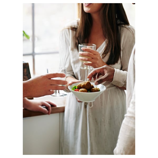 IKEA 365+ Bowl, angled sides white, 17 cm
