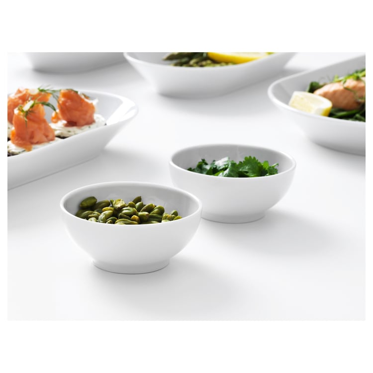 IKEA 365+ bowl, rounded sides white, 9 cm (4") IKEA