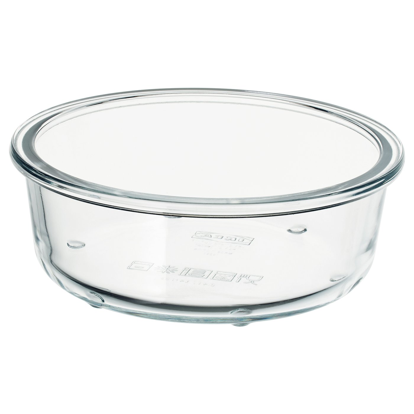 IKEA 365+ Food container round/glass 400 ml (14 oz)