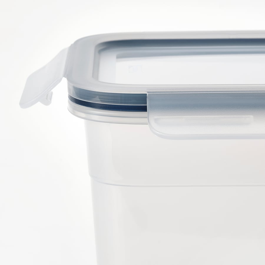IKEA 365+ food container with lid, rectangular/plastic, 4.2 l (142 oz) IKEA