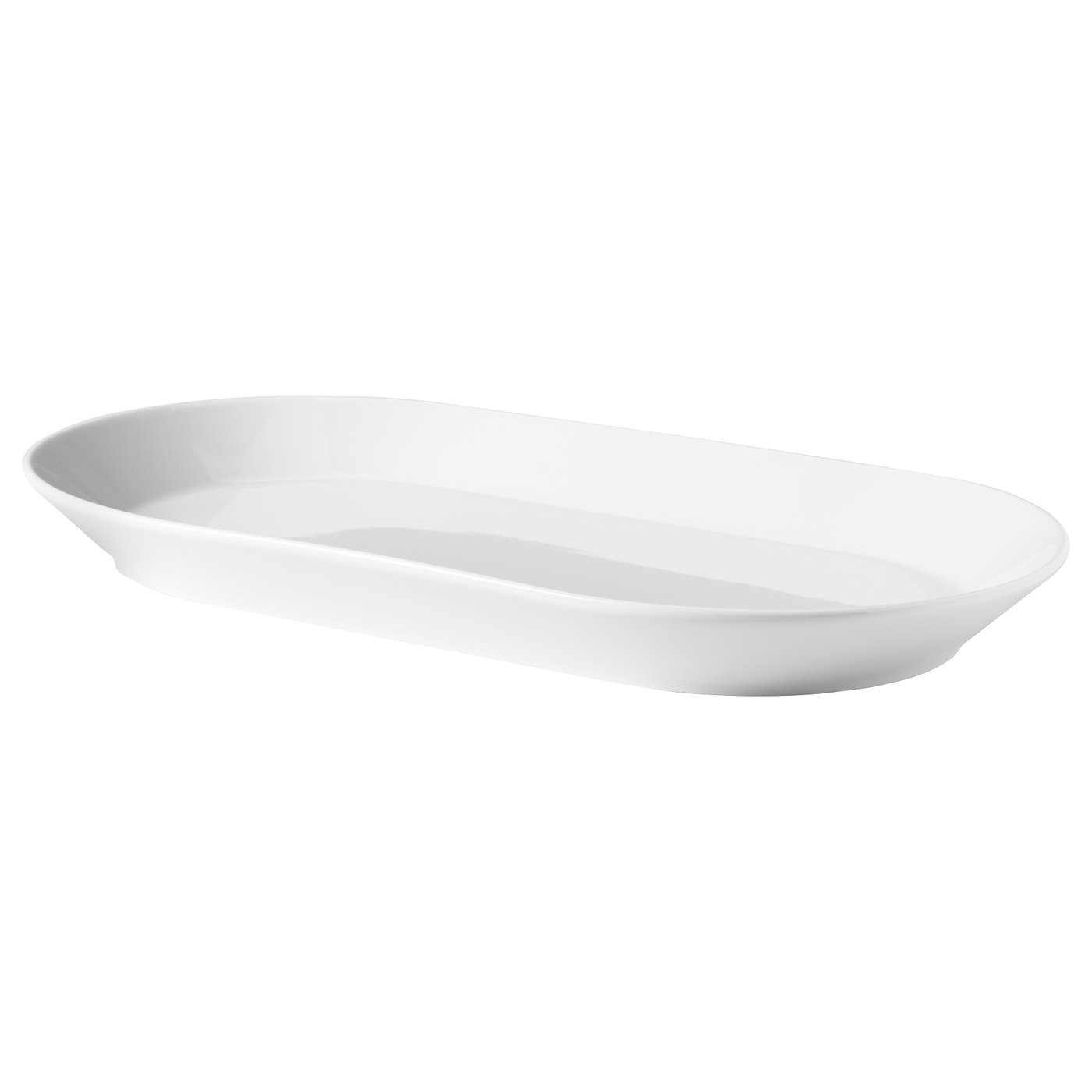 Ceramic Ikea Serving Dishes OFTAST Serving Bowl, White, 23 Cm (9