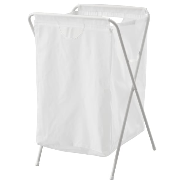 JÄLL Laundry bag with stand, white, 70 l (18 gallon) IKEA