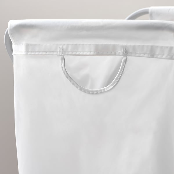 JÄLL Laundry bag with stand, white IKEA