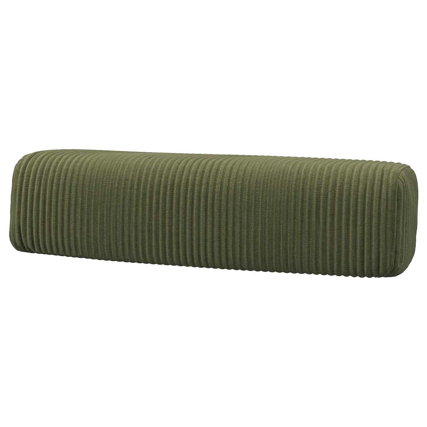 JÄTTEBO Headrest cushion, Samsala dark yellow-green
