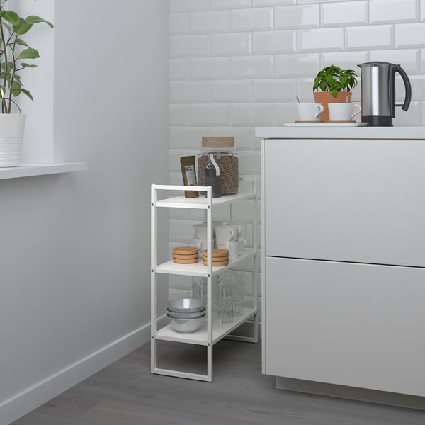 JONAXEL Storage combination, white, 97/8x201/8x271/2 - IKEA