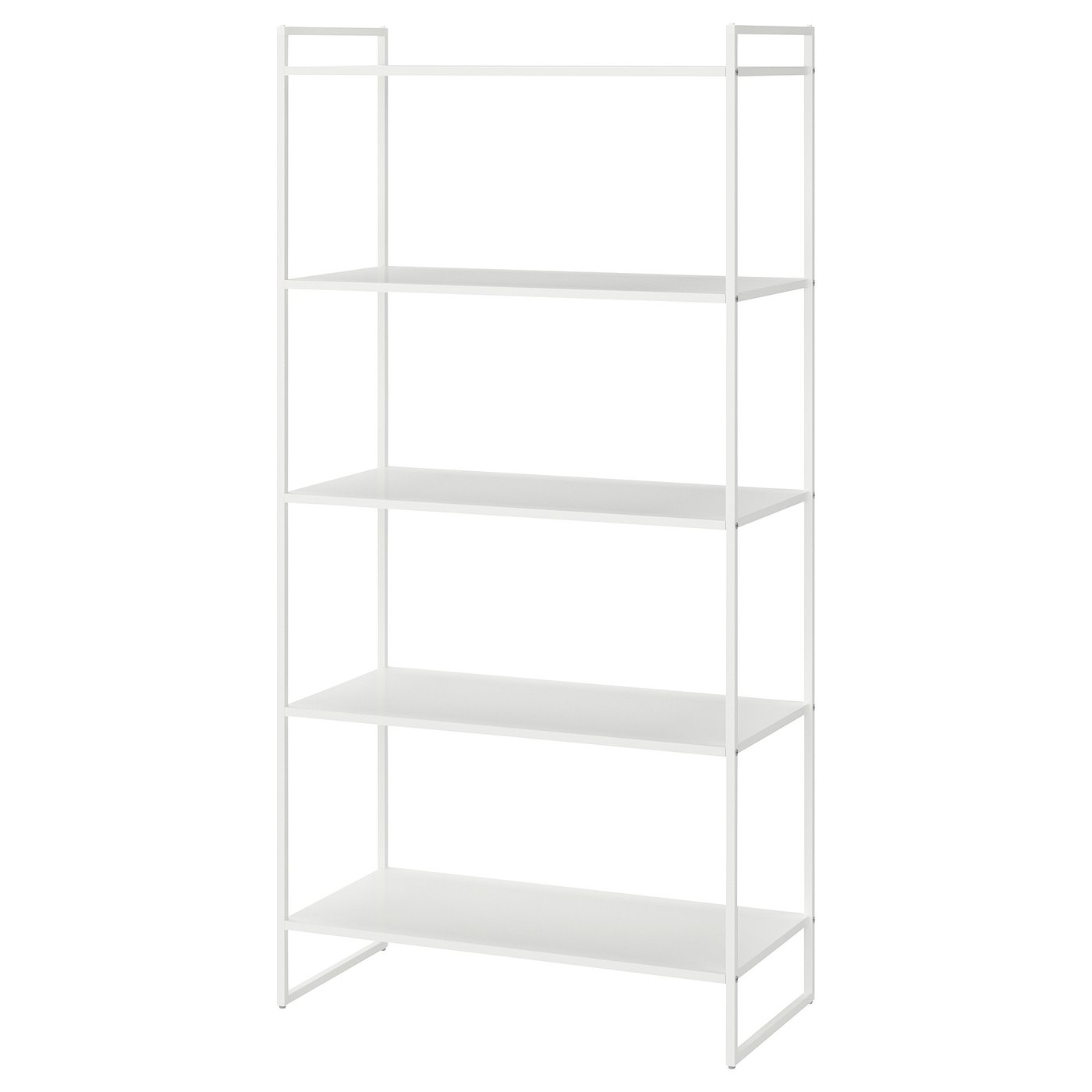 JONAXEL Shelving unit, white, 80x38x160 cm (31 1/2x15x63 ")