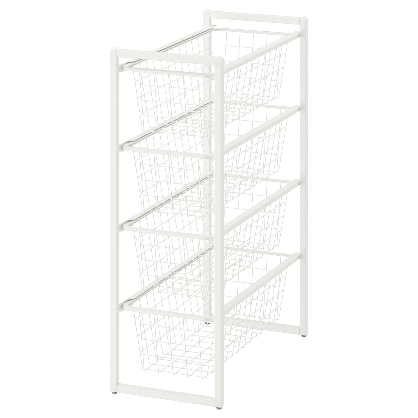 JONAXEL storage combination, white, 25x51x70 cm (97/8x201/8x271/2