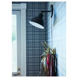 KÄMPIG 3-armed swivel hook, brass-colour